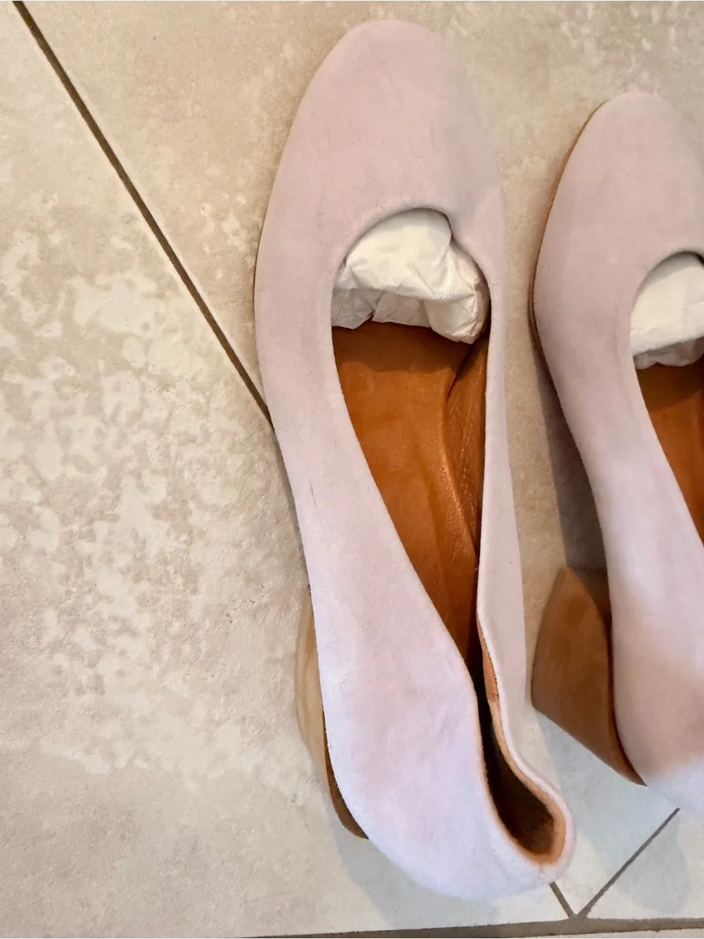 Coclico Epice Lilac Suede Pumps 37.5 Block Heel